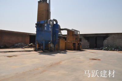 馬躍建材清明節假日期間開(kāi)展工廠(chǎng)地面硬化，工廠(chǎng)綠化工作